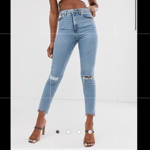 ASOS DESIGN high rise farleigh 'slim' mom jeans